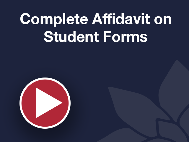 Complete Affidavit on Student Forms thumbnail